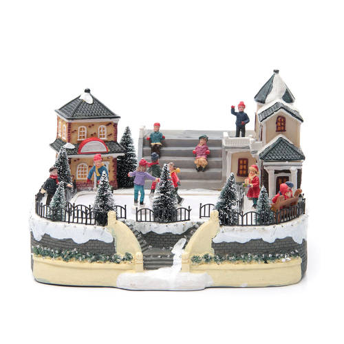 Avilia - Ghirlanda Natalizia Verde 40 cm con Rami Densi e Realistici per Decorazioni di Natale