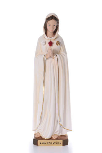 Mary Rosa Mystica statue in resin 100 cm | online sales on HOLYART.co.uk