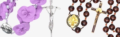 Headboard rosaries