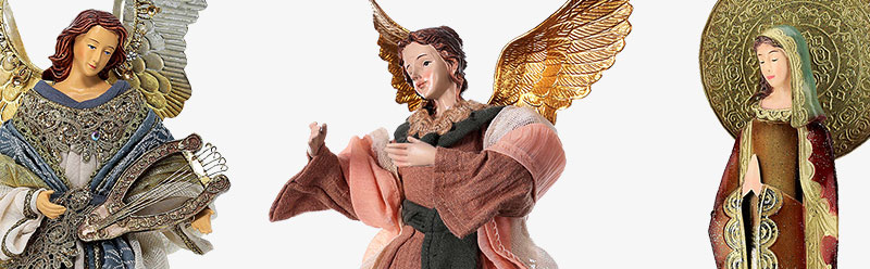 Angeli di Natale e oggettistica