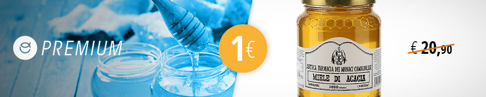 miód akacjowy za 1 €, tylko z Premium