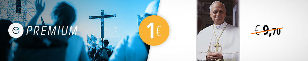 Quadretto Papa Leone XIV a 1€, solo con Premium