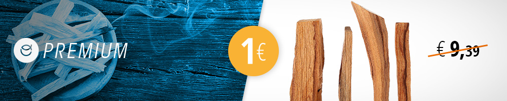 Incienso Palo Santo a 1&euro;, solo con Premium