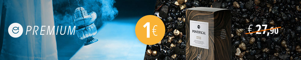 Incienso Pontifical 500 g por 1 €, solo con Premium
