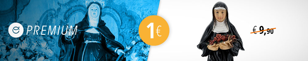 Estátua Santa Rita a 1€, só com Premium