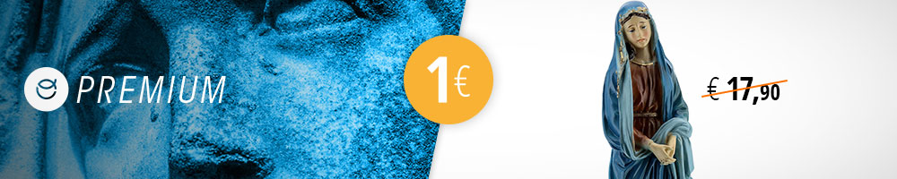 Our Lady of Sorrows statue for €1, only with Premium