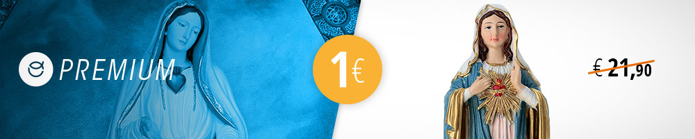 Statua Sacro Cuore di Maria a 1€, solo con Premium