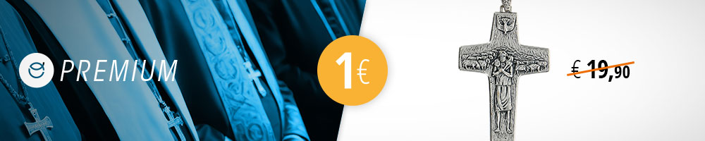 Krzyż Dobrego Pasterza za 1€, tylko z Premium