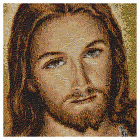 Wandteppich Heiligstes Herz Jesu 32x23cm