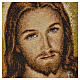 Wandteppich Heiligstes Herz Jesu 32x23cm s2
