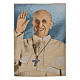 Wandteppich Papst Franziskus 47x34 cm s1