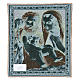 Tapestry Holy Family by Carracci 41x34 cm s2