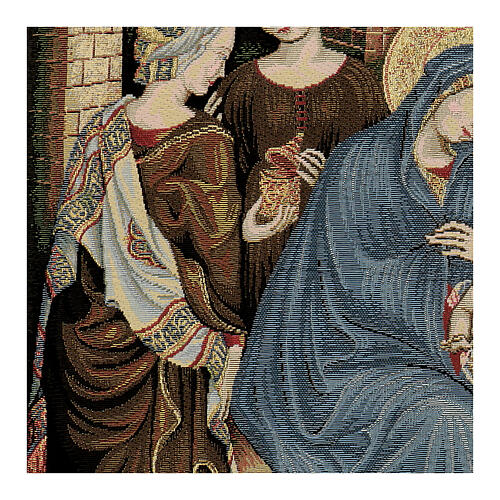 Tapisserie Adoration des Mages de Gentile da Fabriano 60x80 cm 2