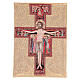 San Damiano cross tapestry measuring 65x90cm s2