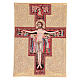 Tapisserie avec Crucifix Saint Damien 65x45 cm s1