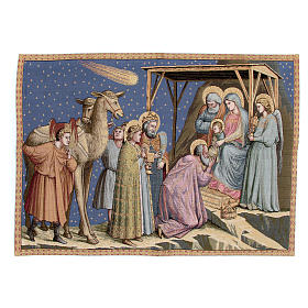 Wandteppich Anbetung der Könige nach Giotto 65x90 cm