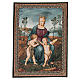 Madonna of the Goldfinch by Raphael tapestry 65x50cm s1