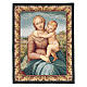 Arazzo con immagine della Madonna di Cowper di Raffaello Sanzio 65x50 cm s1