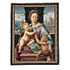 Aldobrandini Madonna by Raphael tapestry 65x50cm s1