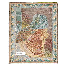 Wandteppich Gottesmutter von Ferruzzi 65x50cm
