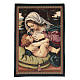 Arazzo Madonna del Cuscino di Andrea Solario cm 65x45 s1