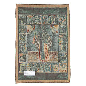 Saint Nicholas tapestry measuring 65x50cm