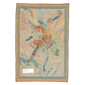 Wandteppiche: Wandteppich Herzengel Michael Guido Reni 65x45cm