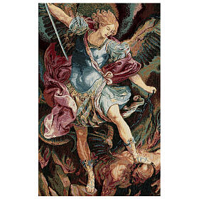 Arazzo San Michele Arcangelo di Guido Reni cm 65x45