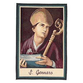 Saint Januarius tapestry measuring 65x45cm