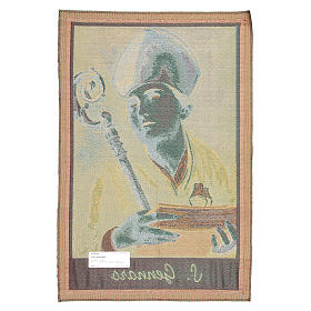 Saint Januarius tapestry measuring 65x45cm