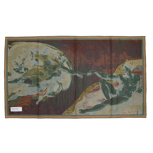 Gobelin Stworzenie fresk Michała Anioła Buonarroti 65x125 cm 2