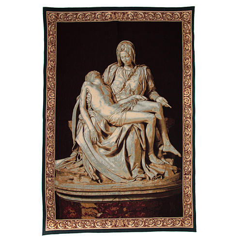Tapeçaria Pietà de Michelangelo 140x100 cm 1