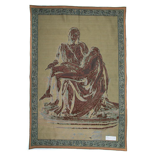 Tapestry Pietà by Michelangelo 140x100 cm 2