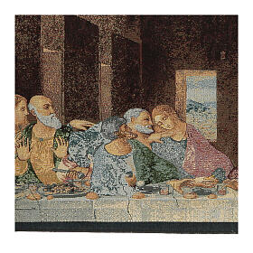 Tapestry inspired by Leonardo's Last Supper 30x130cm