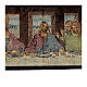 Tapestry inspired by Leonardo's Last Supper 30x130cm s3
