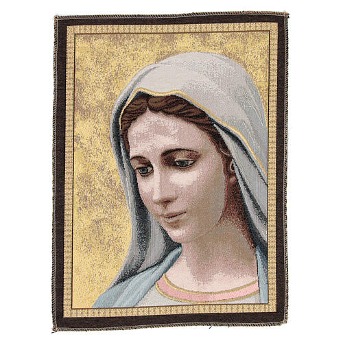 Our Lady of Medjugorje tapestry measuring 30x45cm 1