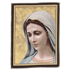 Tapiz Virgen de Medjugorje 30 x 45 cm