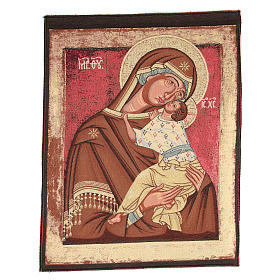 Tapisserie inspirée de la Vierge de Tendresse 60x45 cm