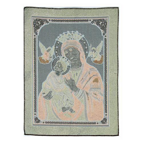 Our Lady of Perpetual Help tapestry measuring 60x45cm 3