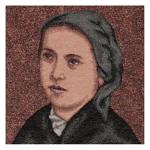 Wandteppich Bernadette Soubirous 50x40 cm 2