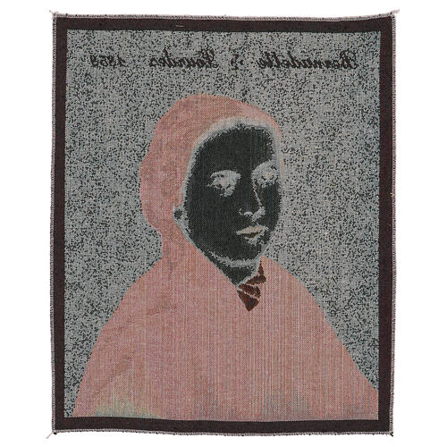 Bernardette Soubirous tapestry 50x40 cm 3