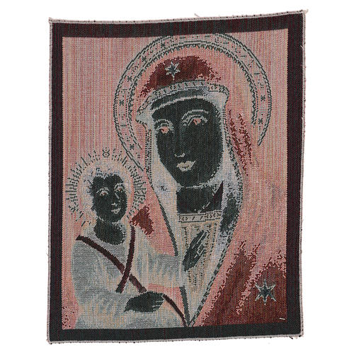Our Lady of Graces tapestry 12x16" 3