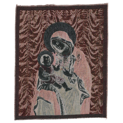 Mother of Peace tapestry 19.5x16" 3