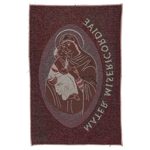 Mater Misericordiae tapestry 50x30 cm 3