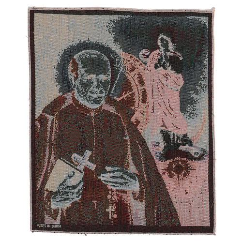 Arazzo San Stanislao di Gesù e Maria 40x30 cm 3