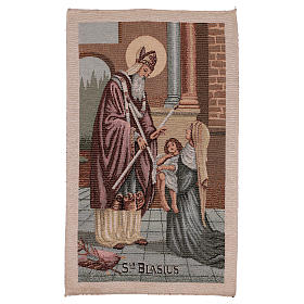 Saint Blaise tapestry 50x30 cm