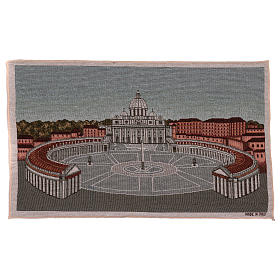 Saint Peter's square tapestry 35x60 cm