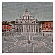 Saint Peter's square tapestry 13.7x23.5" s2