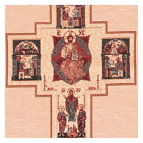 The Third Millennium cross tapestry 19.5x16"