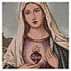 Sacred Heart of Mary with landscape tapestry 50x40 cm s2